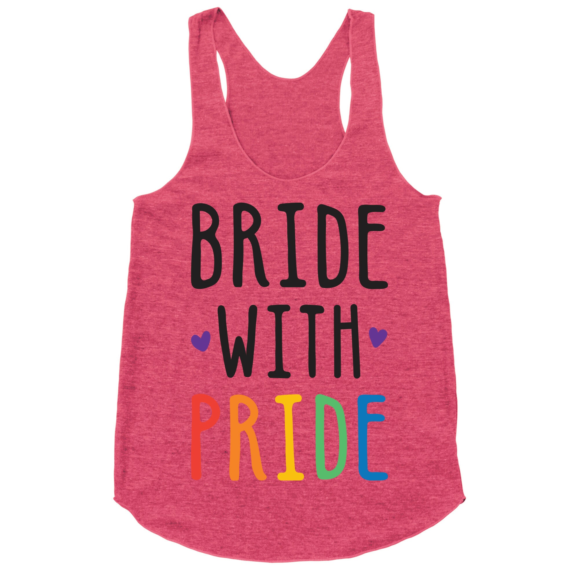 Bride With Pride Racerback Tank